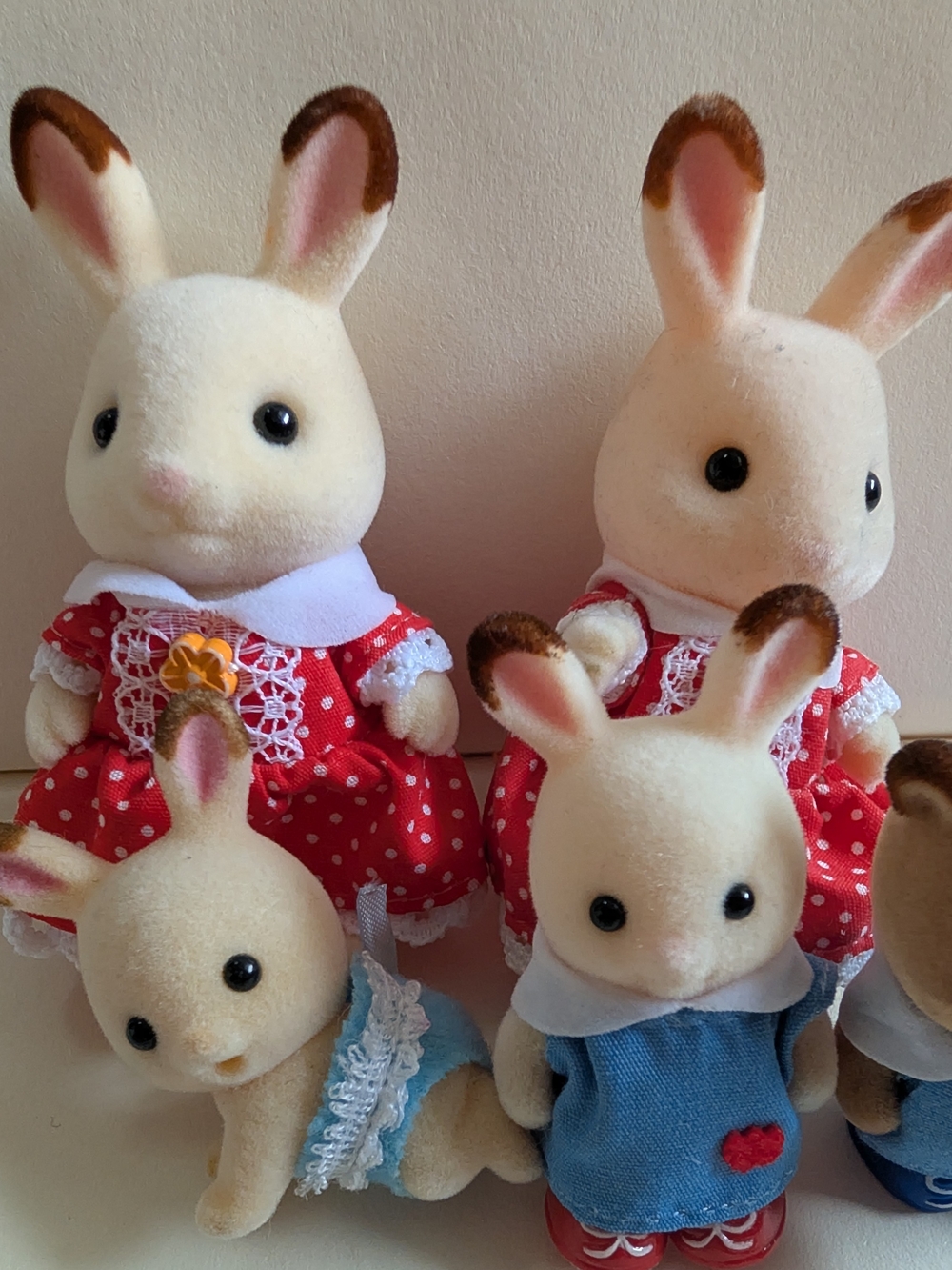 Calico Critters Bunny Family Dolls Set